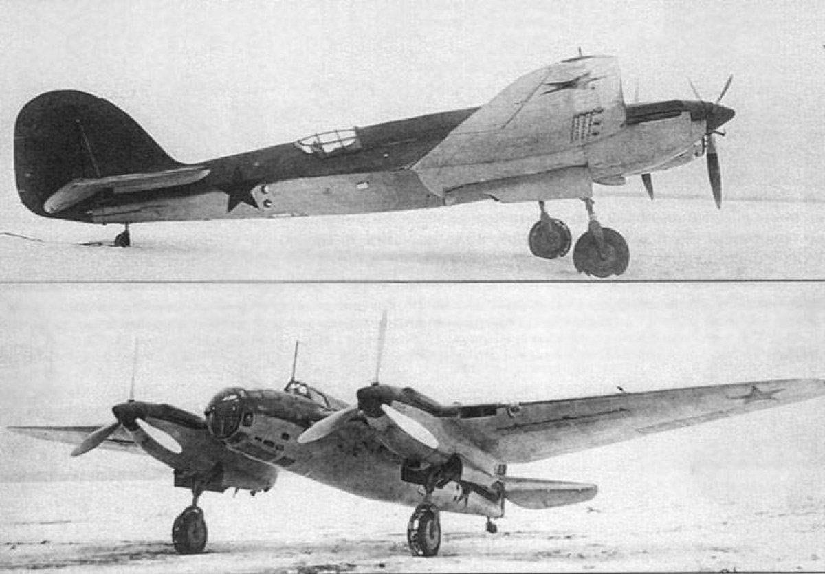 Ар-2 бомбардировщик