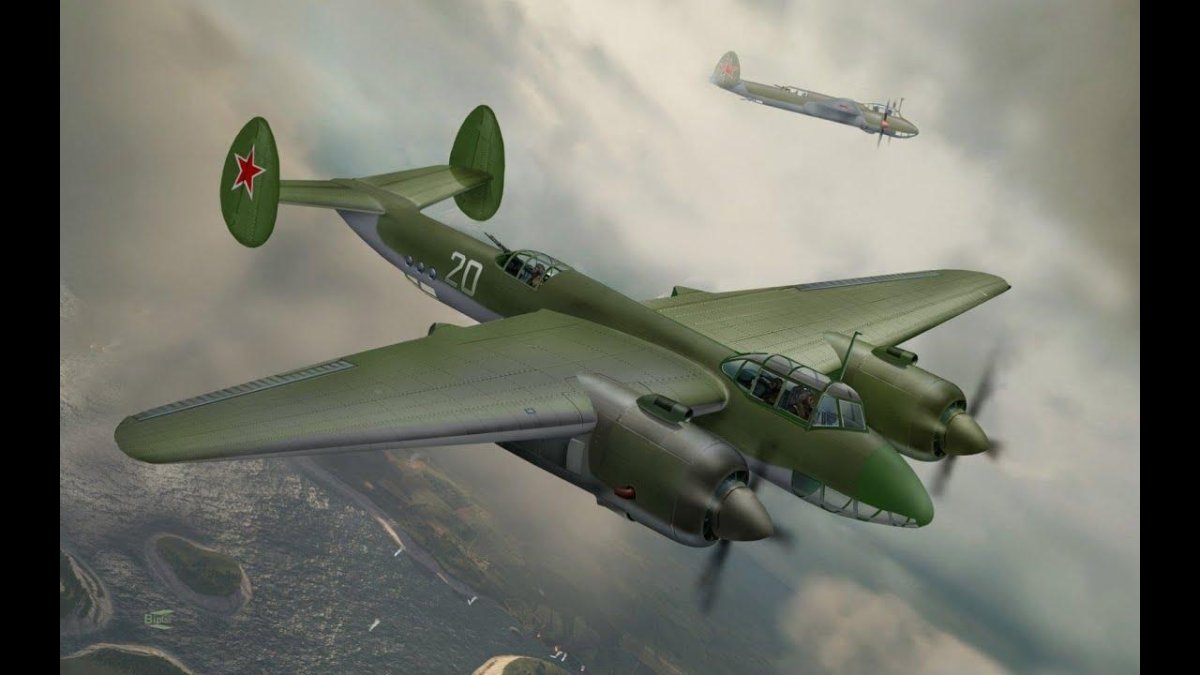 Ту-2 бомбардировщик