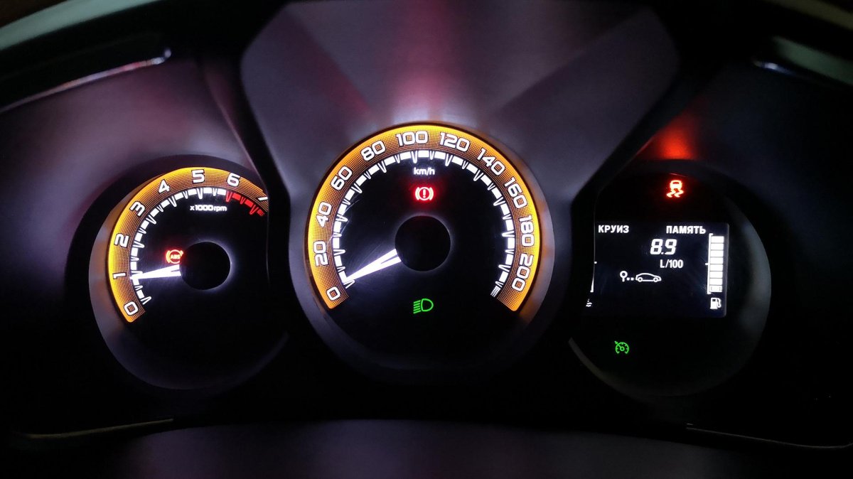 Приборка Лада х Рей