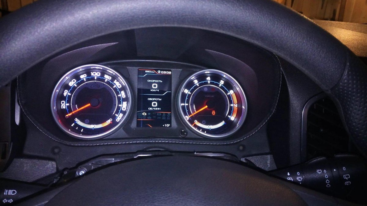 Приборная панель Ferrum gf 890