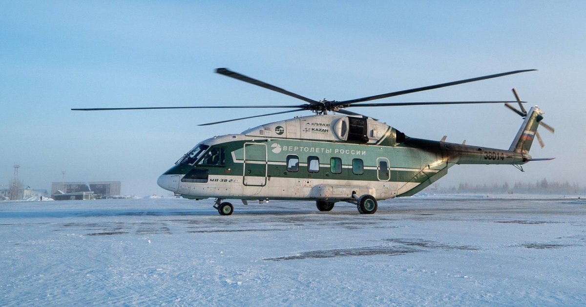 Ми-38 вертолёт