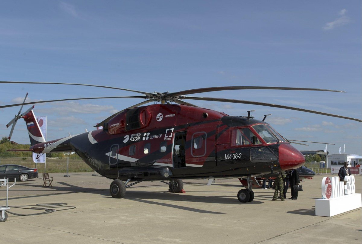 Вертолет ми-38т