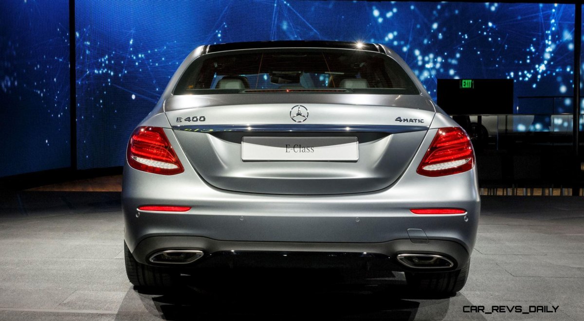 Mercedes e200 w213 сзади