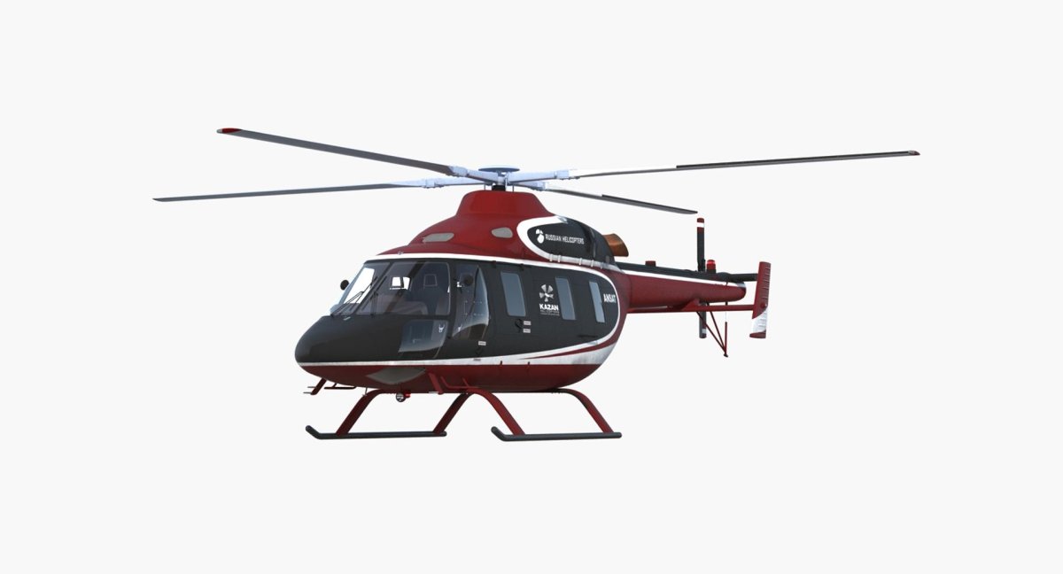 Модель вертолета Ансат