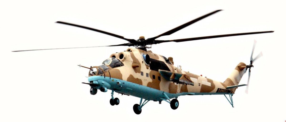 Ми-35 вертолет