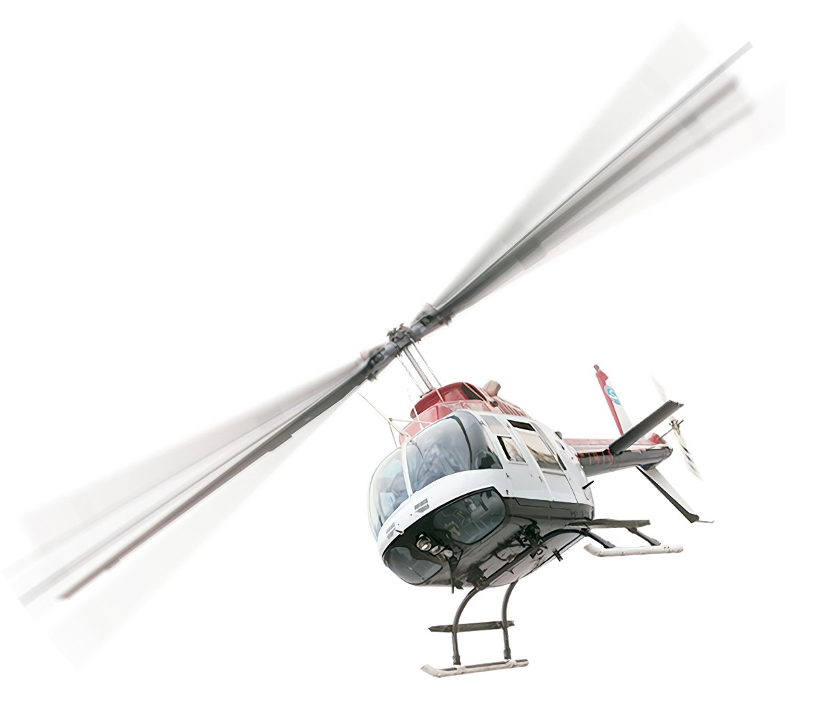 Летающий вертолет