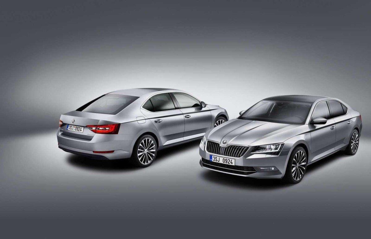 Шкода Суперб 4 поколения