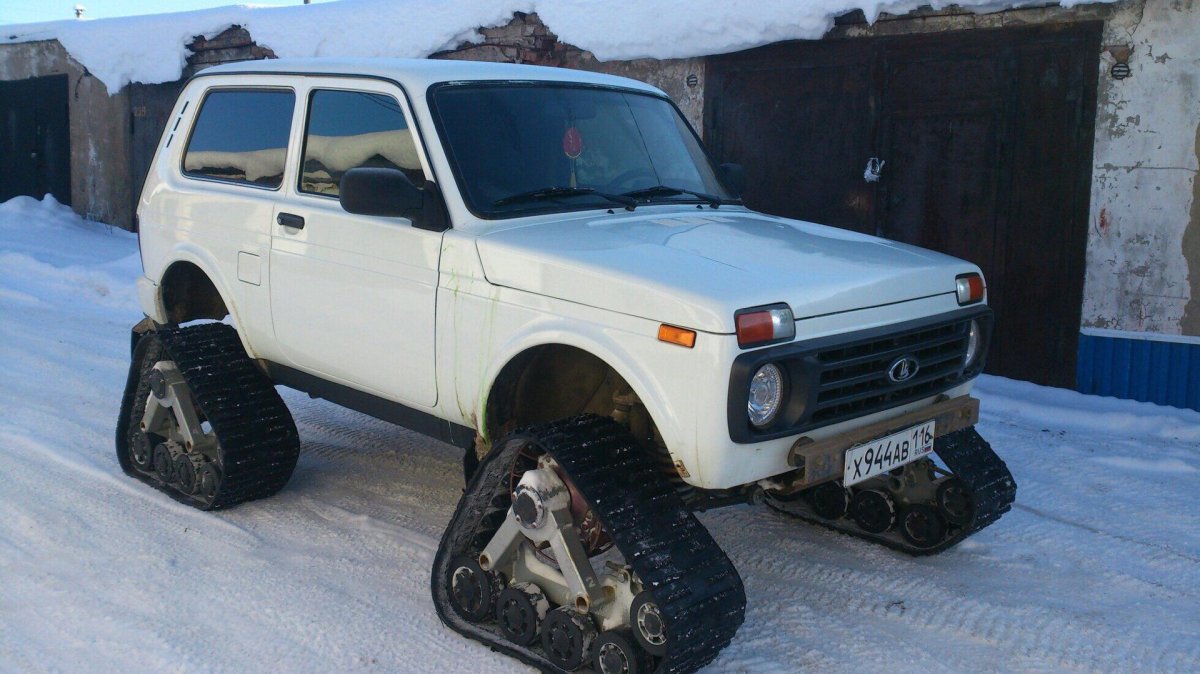 Гусеницы на ниву 2131