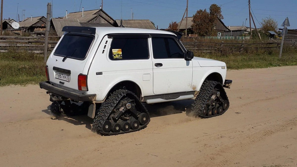 Гусеницы на ниву 2131