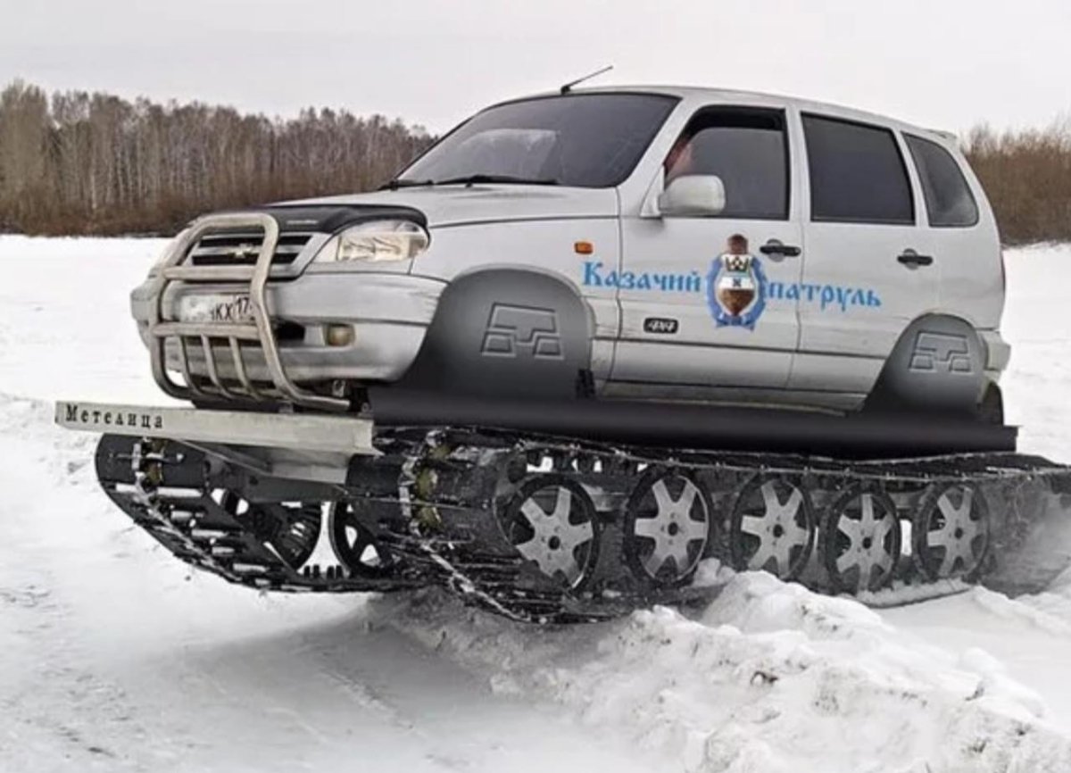 Гусеничный модуль Метелица