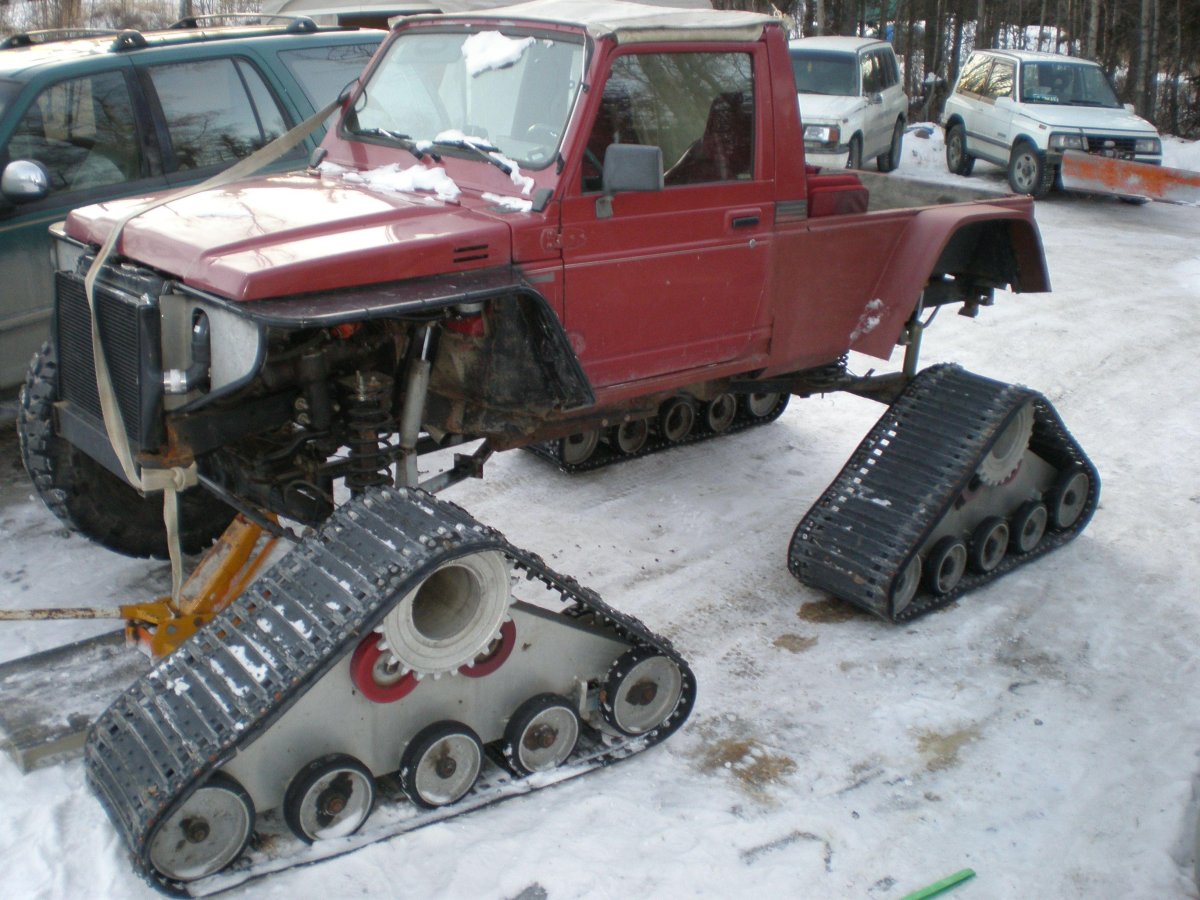 Гусеничный вездеход ВАЕР 1800