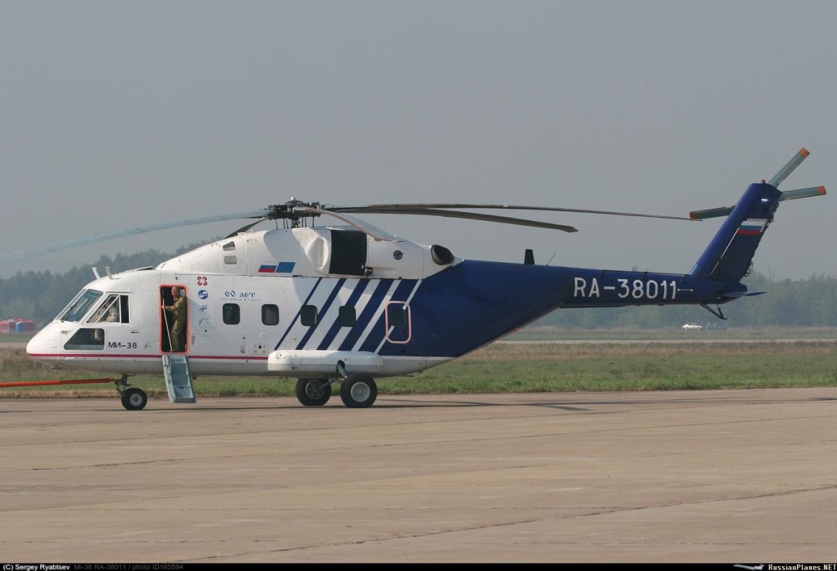 Вертолет ми-38т