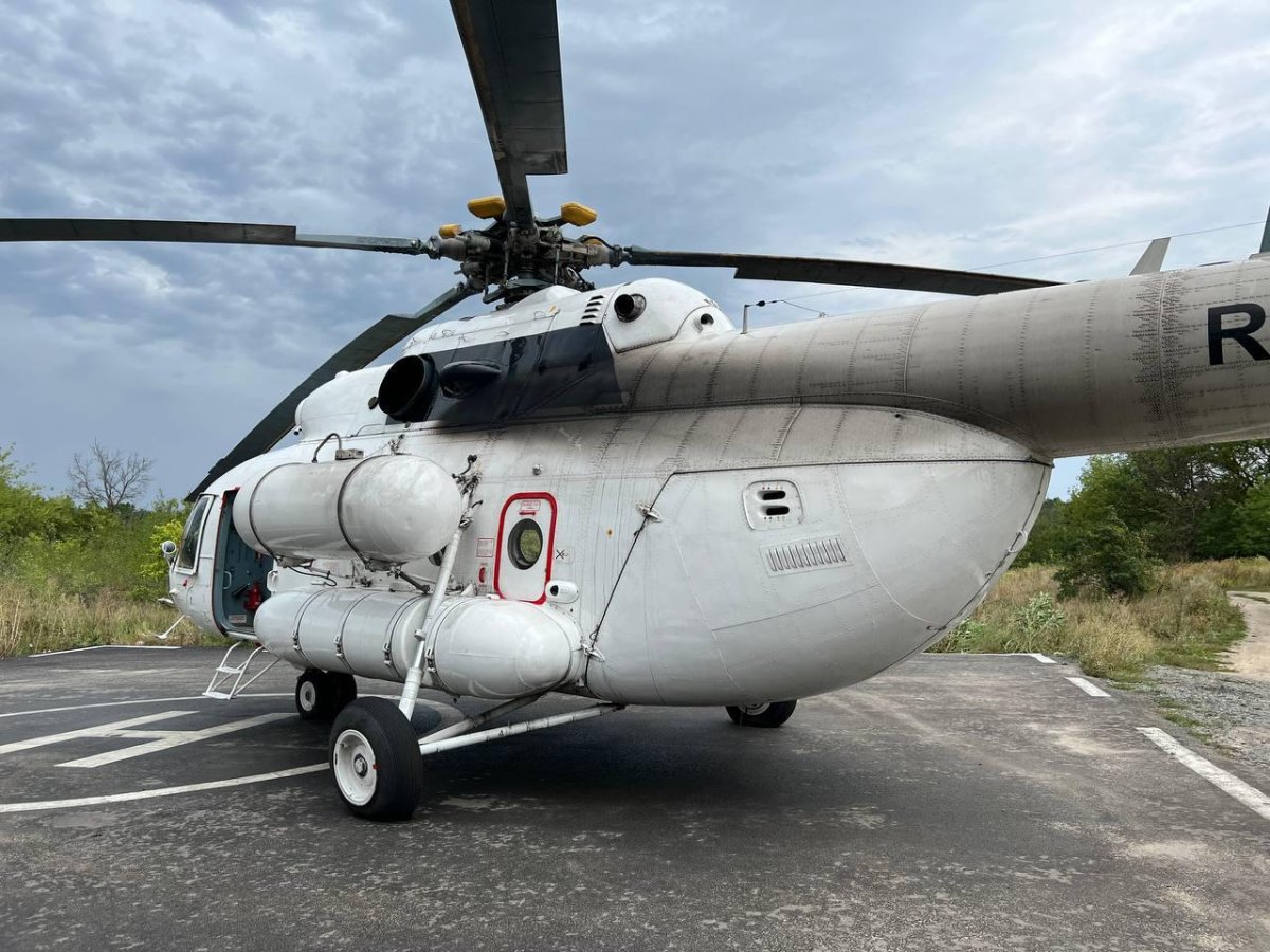 Вертолёт санавиации Саратов