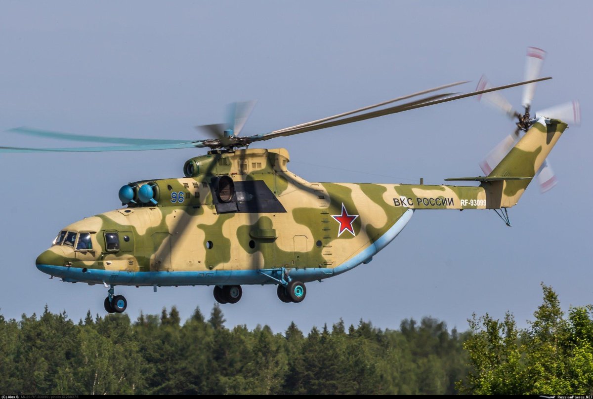 Транспортный вертолет ми-26