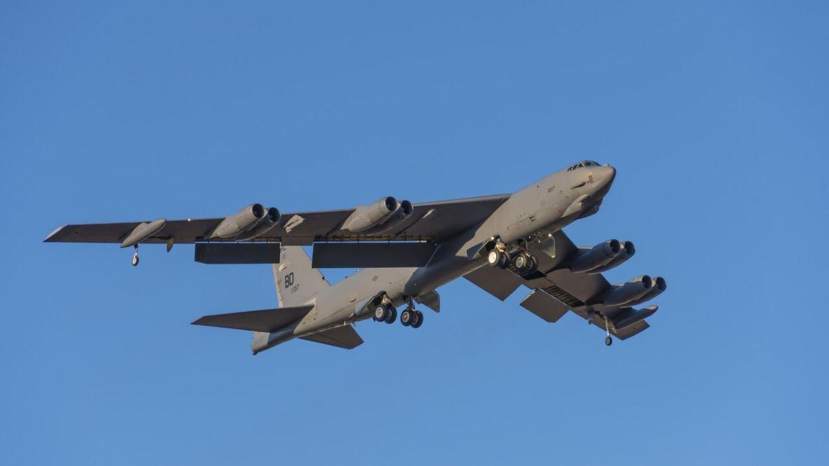 Б-52 бомбардировщик во Вьетнаме