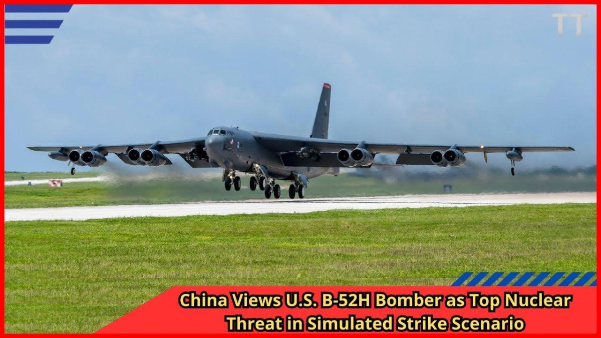 B-52h Stratofortress ВВС США