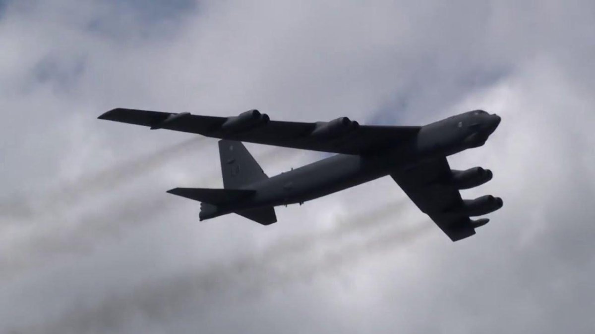 Б-52 бомбардировщик во Вьетнаме