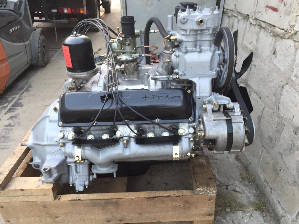 ЗИЛ-508.10 двигатель