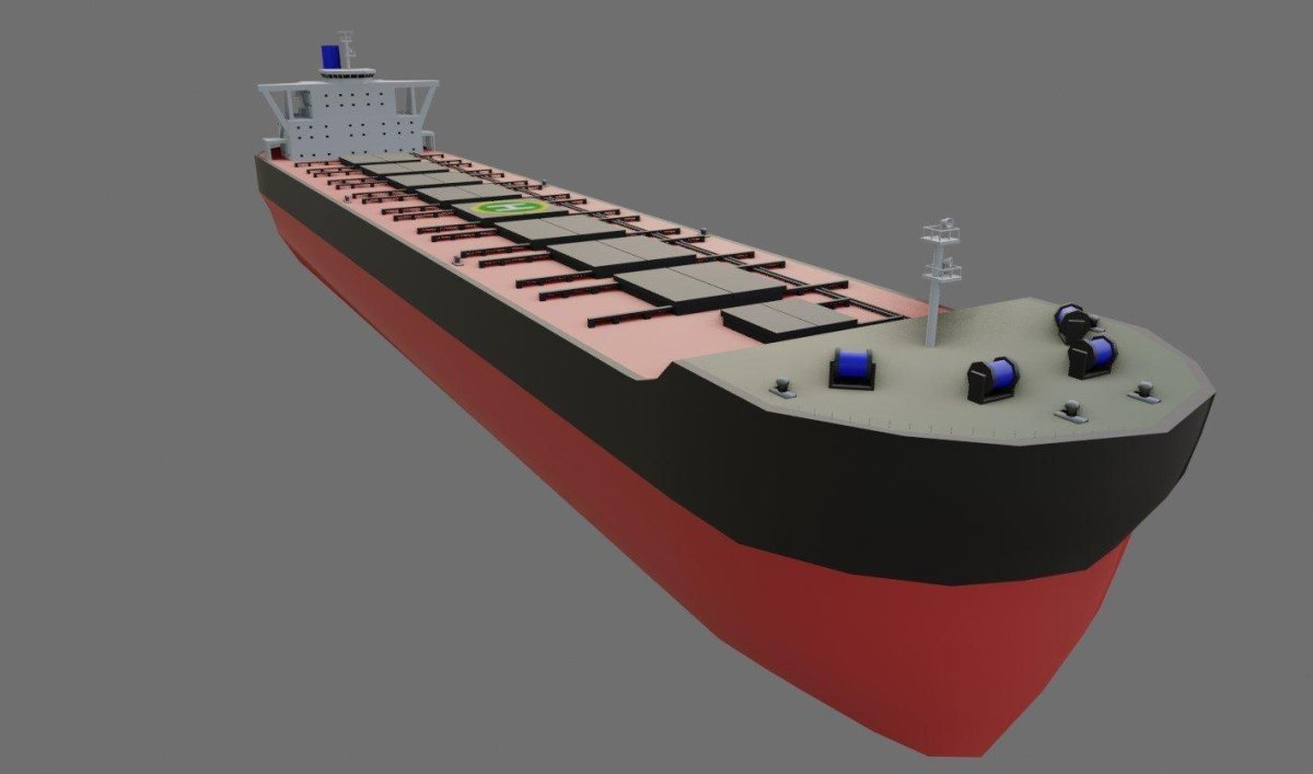 Bulk Carrier 3d model