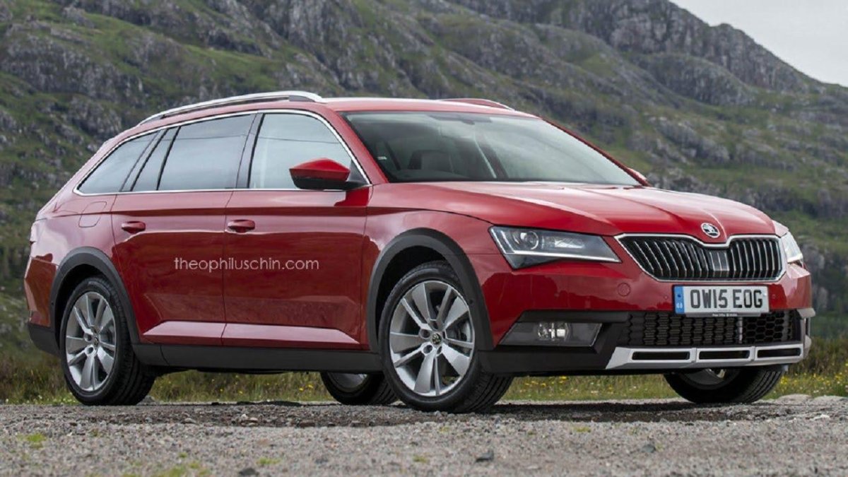 Skoda Superb Scout 2015