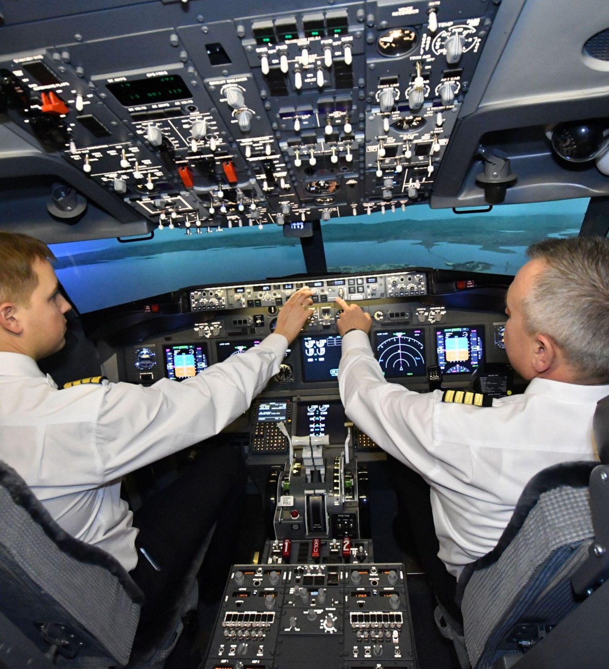 Авиатренажер Boeing 737