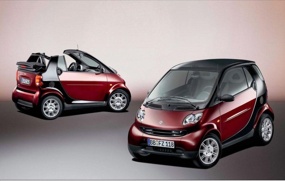 Мерседес Бенц малолитражка 2 местная