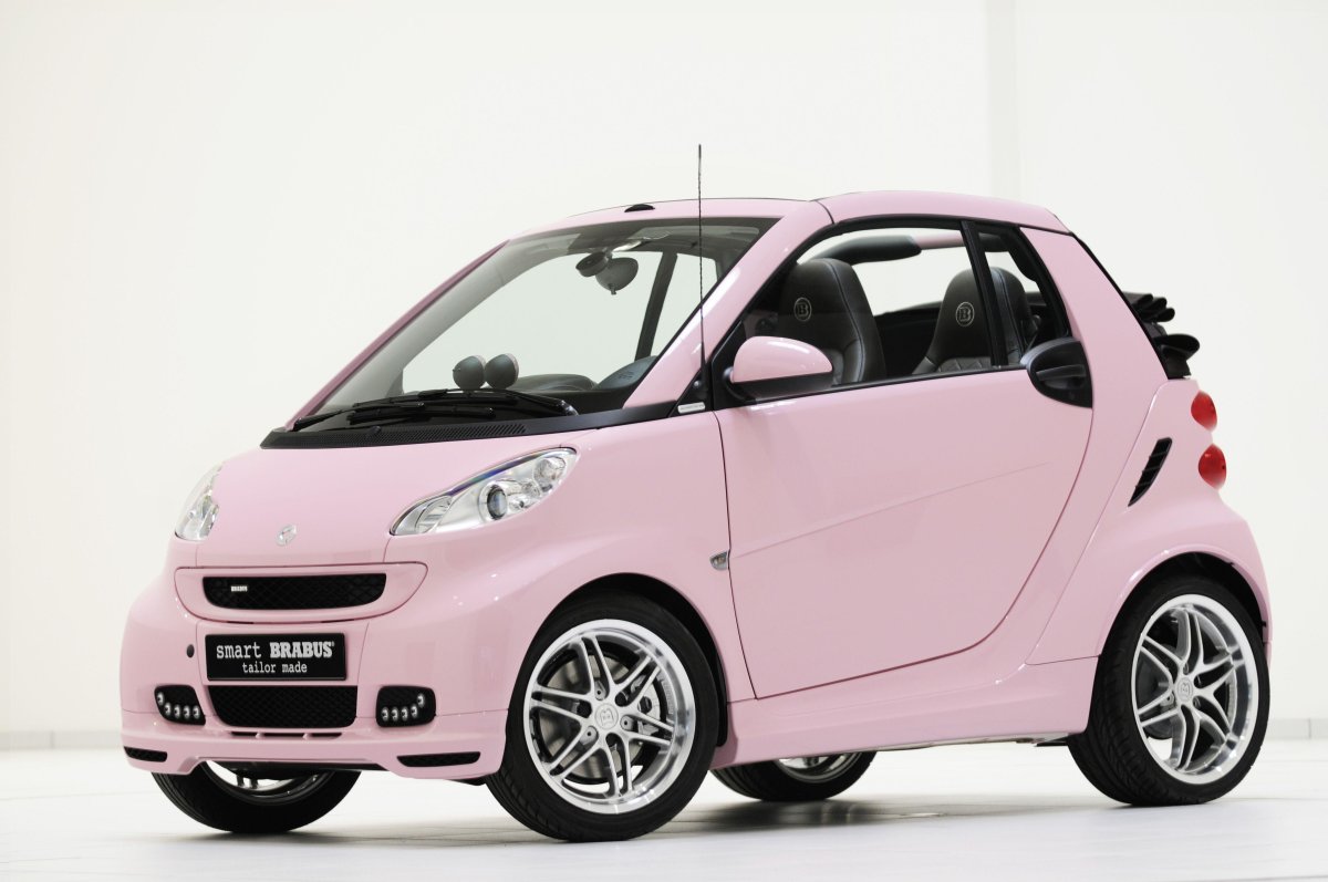 Smart Fortwo розовый