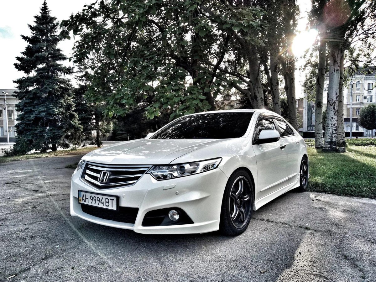 Honda Accord 8 белый