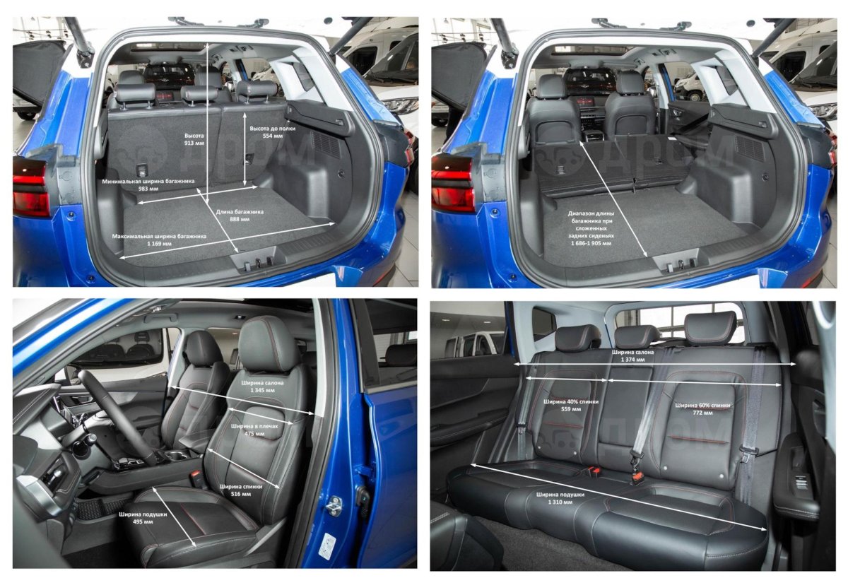 Tiggo 4 Pro багажник