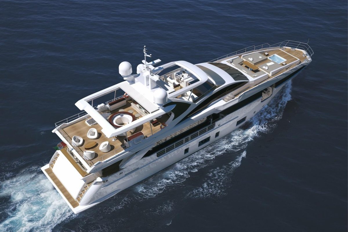 Яхта Azimut grande