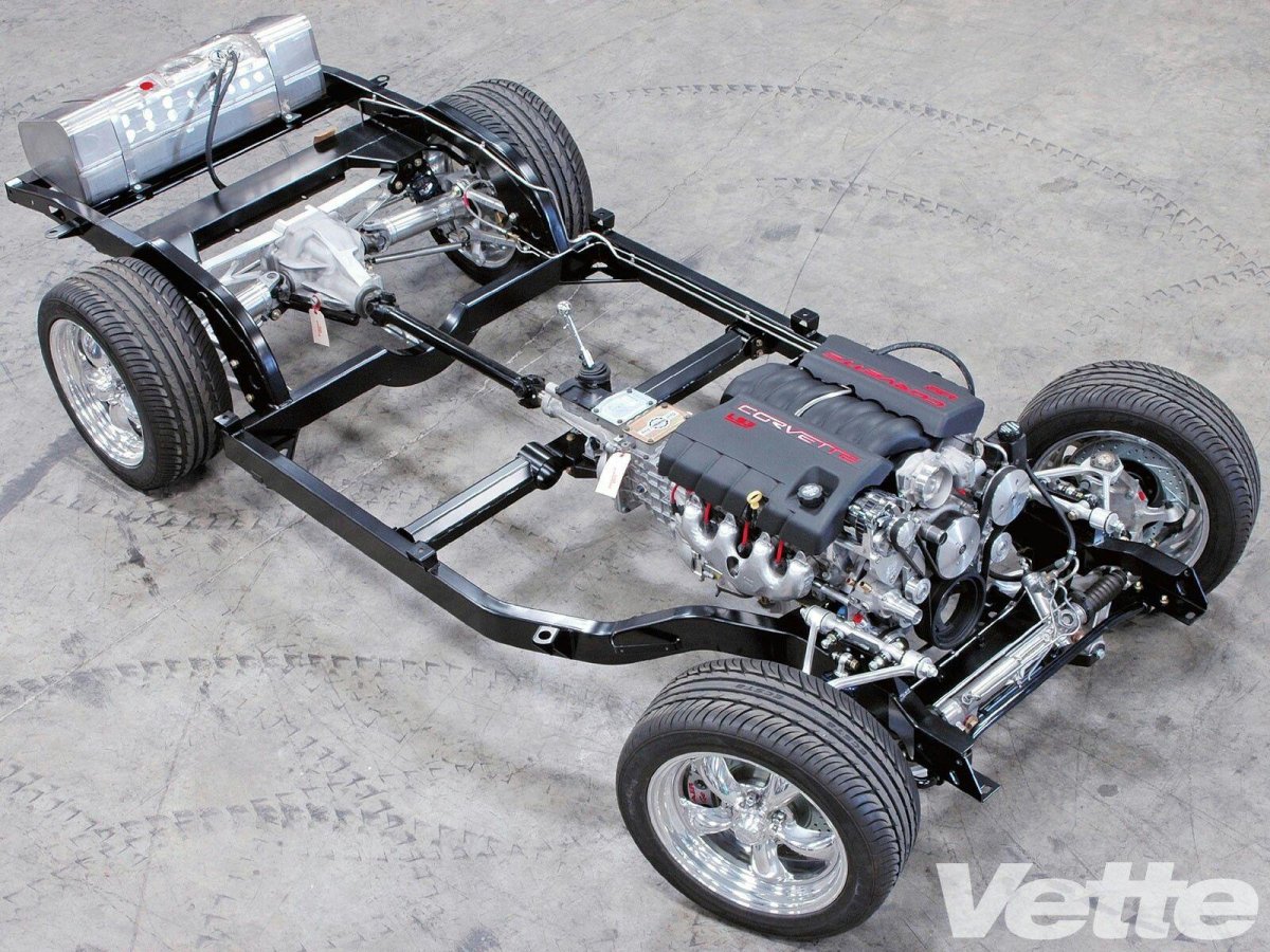 Вильчато хребтовая рама