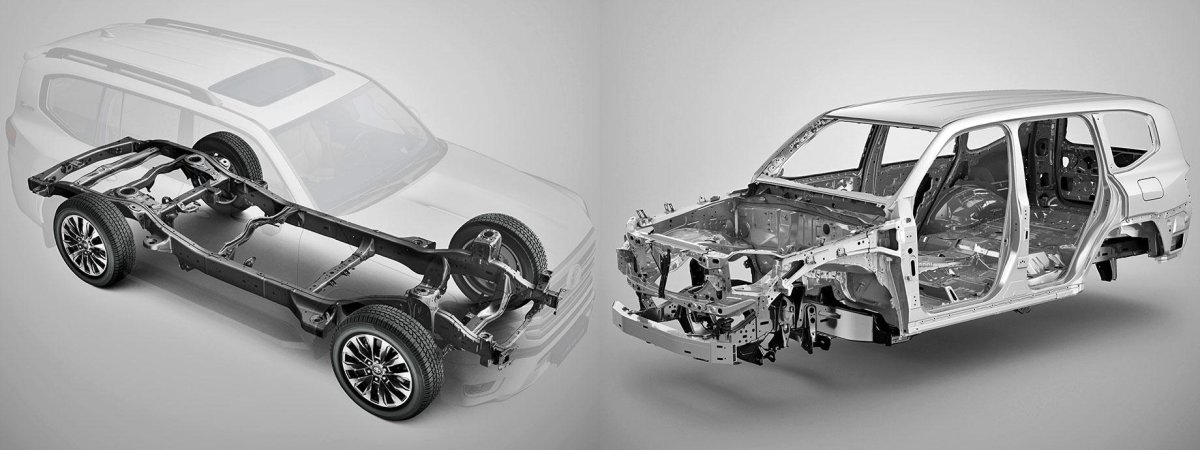 Toyota Land Cruiser 300 рама