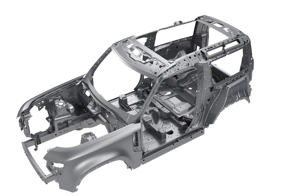 Land Rover Defender 2021 каркас кузова