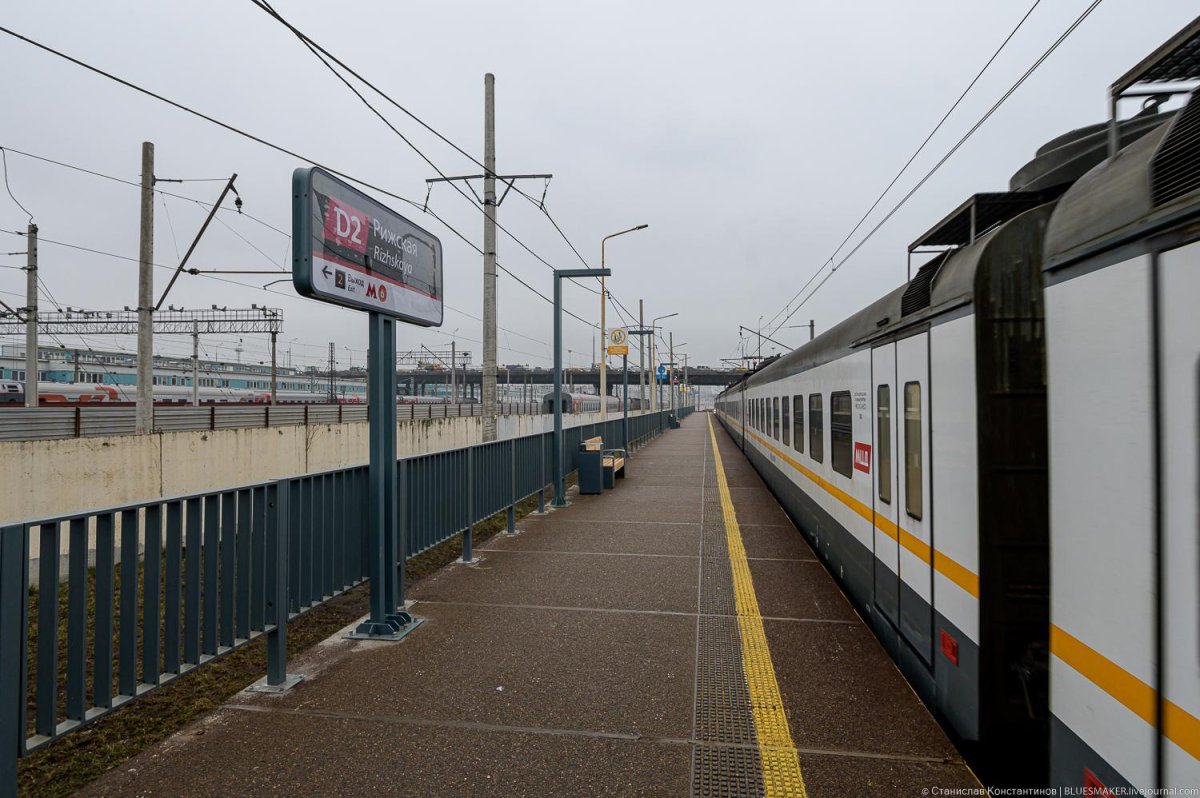 Станция Рижская МЦД 2