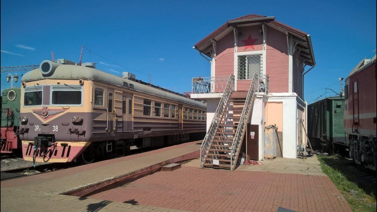 ЖД музей на Рижском вокзале