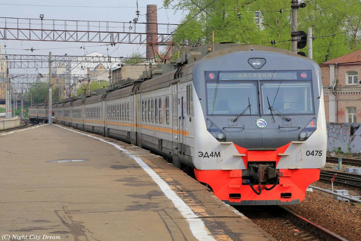 Рижский вокзал электрички