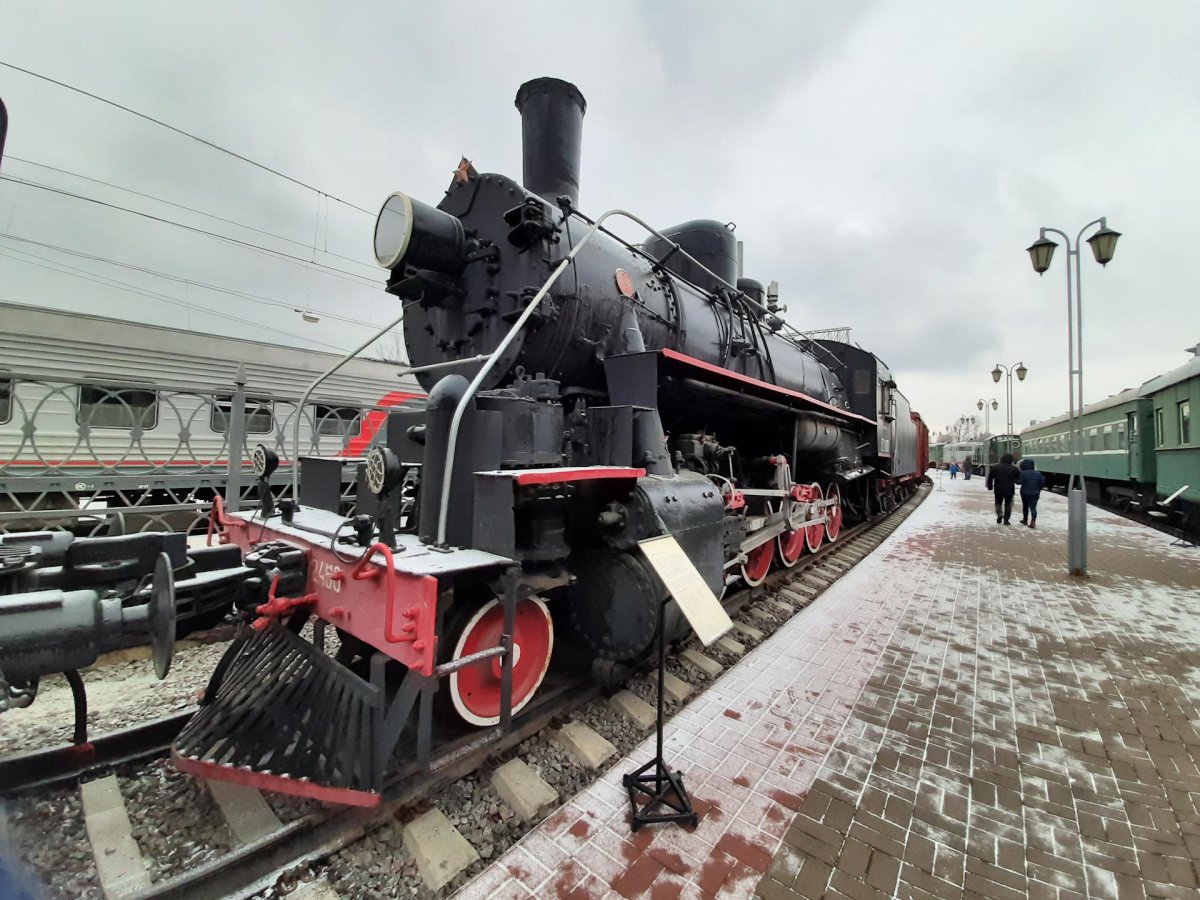 Музей Паровозов на Рижском вокзале