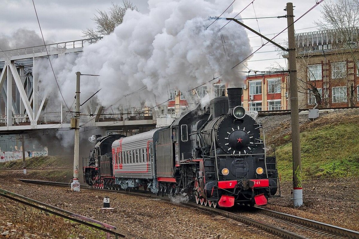 Паровоз Эр 797-41