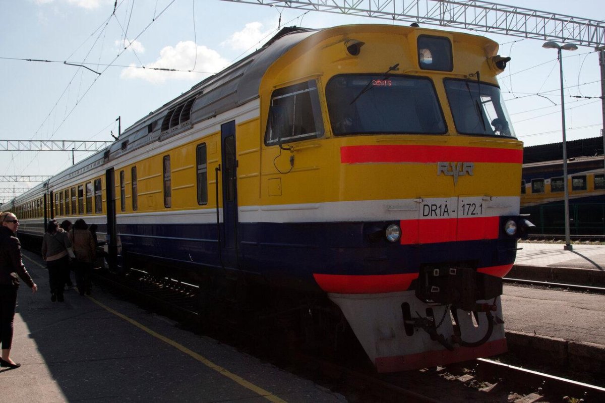 Рижский вокзал Латвия