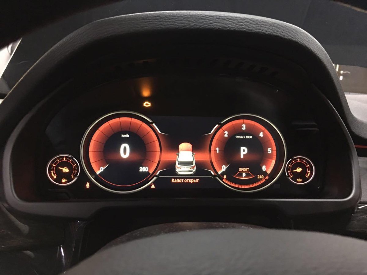 Led приборка BMW f15