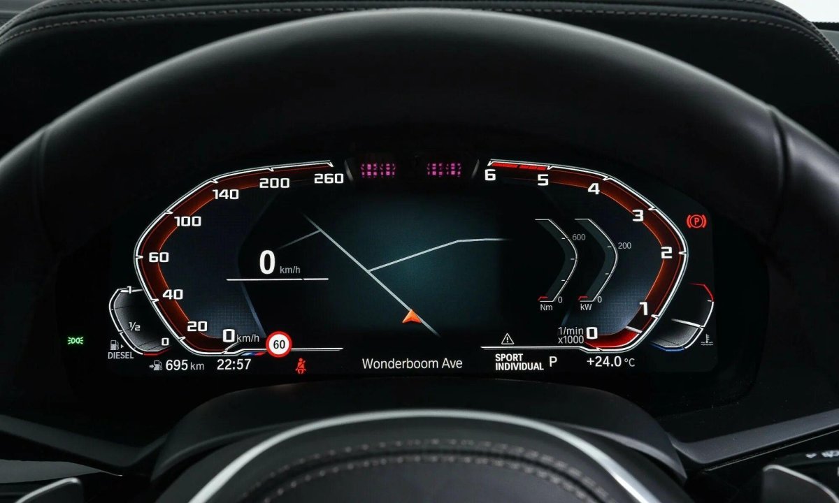 BMW x3 приборная панель