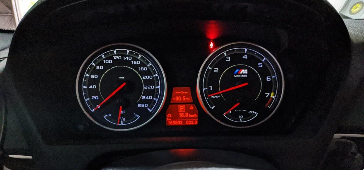 Пересвет приборной панели BMW e70