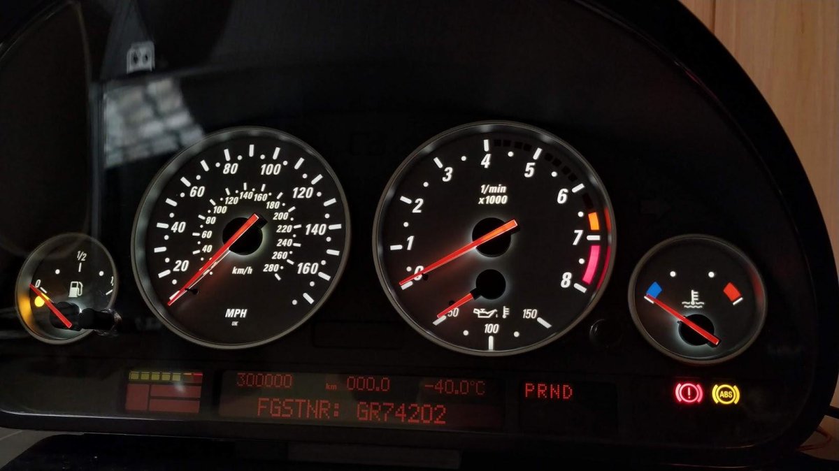 Приборка BMW x5 e53