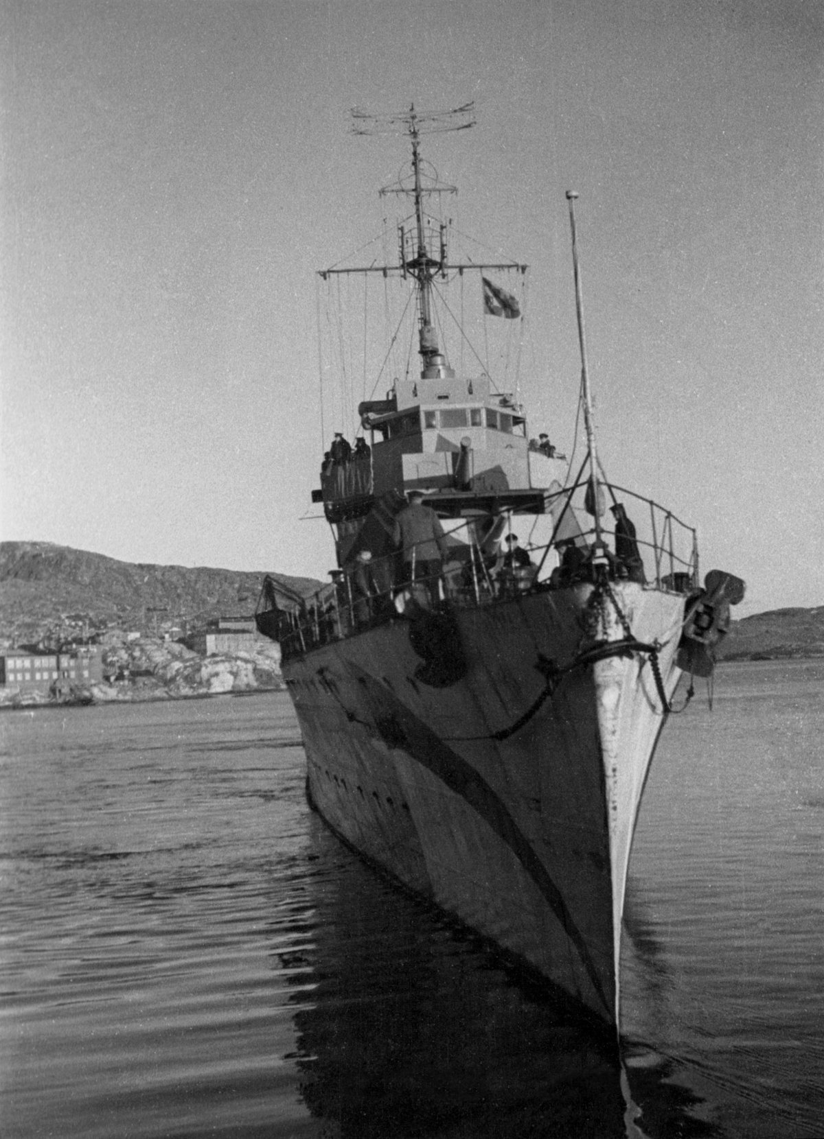 Гремящий эсминец, 1937