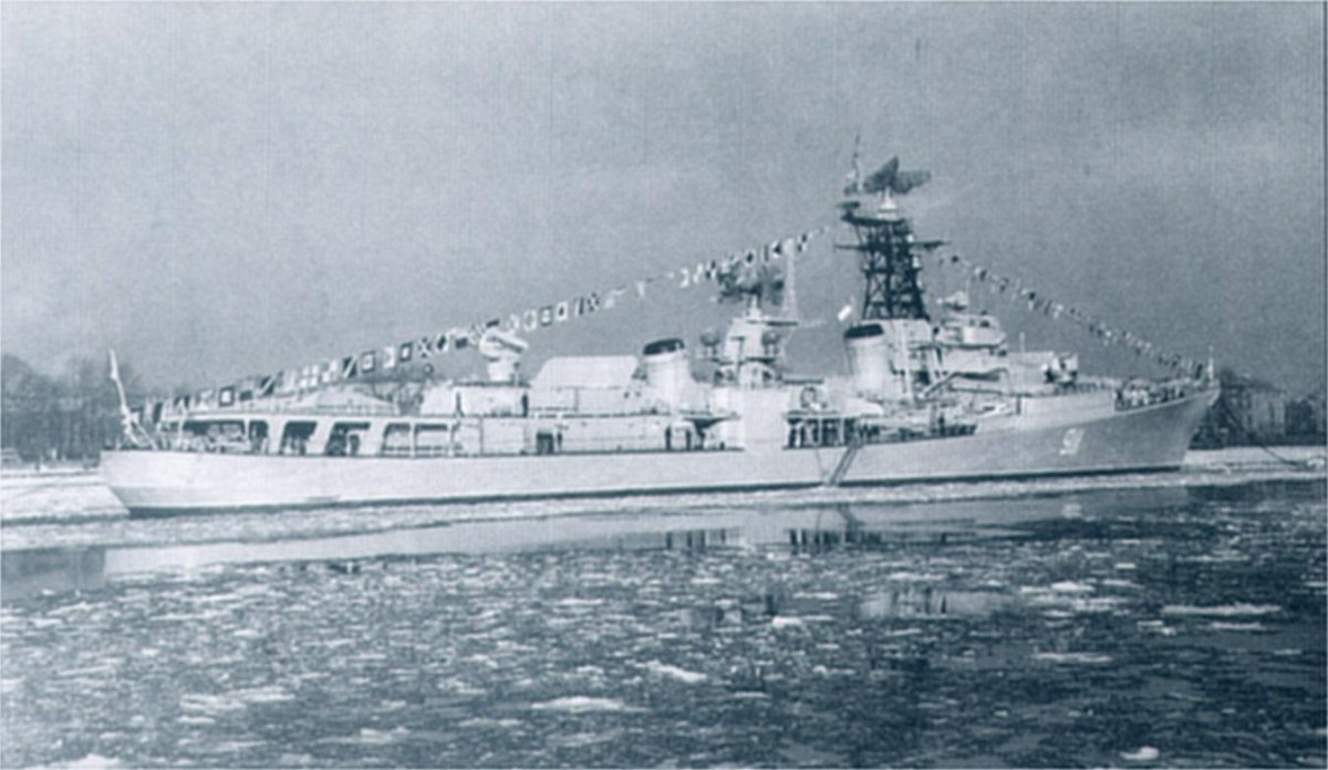 Гневный эсминец, 1958