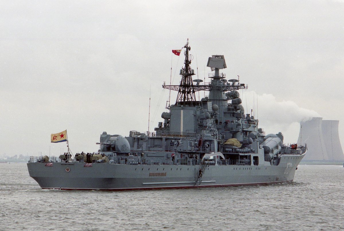 13-Й эскадренный миноносец проекта 956 «Безбоязненный» эскиз