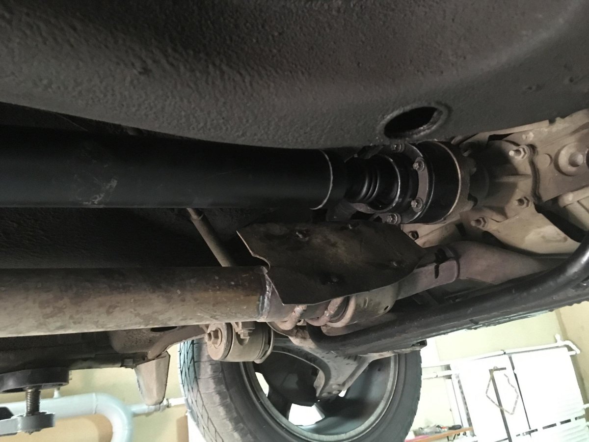 Land Rover Freelander 1 вид снизу