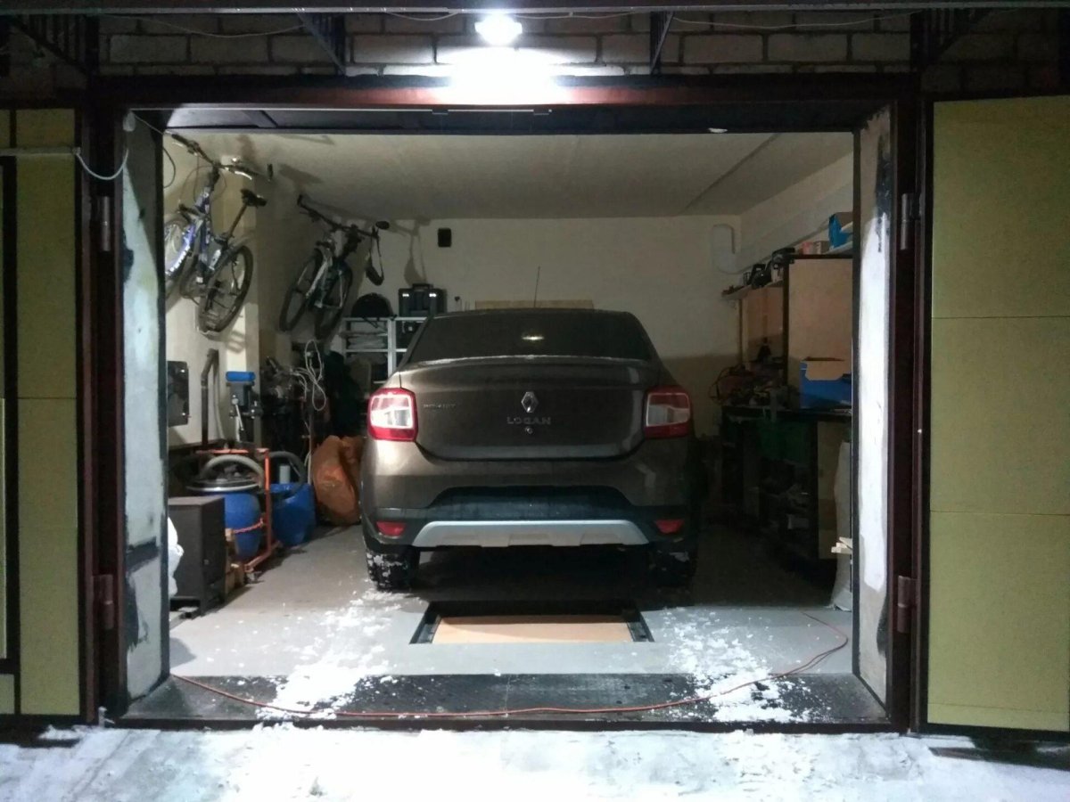 Нашли машину в гараже