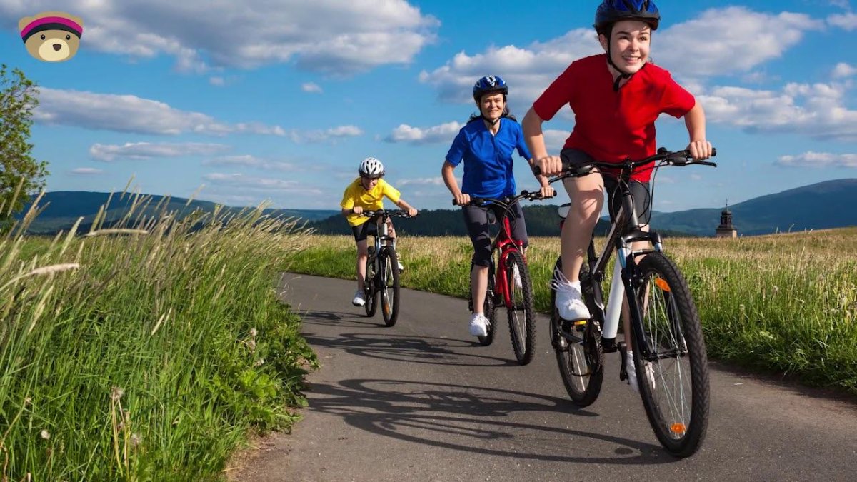 Катание на велосипеде