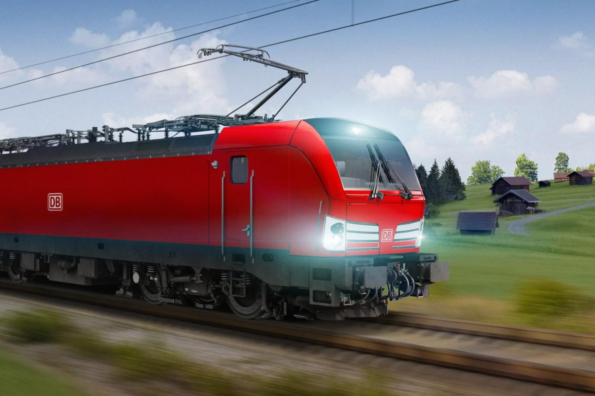 Электровоз Сименс Вектрон